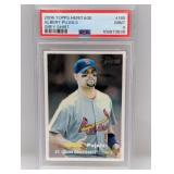 2006 Topps Heritage Albert Pujols Grey Shirt PSA 9 2006 Topps Heritage Albert Pujols Grey Shirt PSA 9