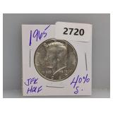 1965 40% Silv JFK Half $1 Dollar 1965 40% Silv JFK Half $1 Dollar