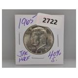 1965 40% Silv JFK Half $1 Dollar 1965 40% Silv JFK Half $1 Dollar