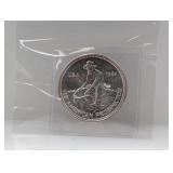 1984 1oz .999 Silv Prospector Round 1984 1oz .999 Silv Prospector Round