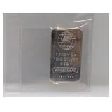 1oz .999 Silv Engelhard Art Bar 1oz .999 Silv Engelhard Art Bar