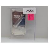 1oz .999 Silv Bullet Art Bar 1oz .999 Silv Bullet Art Bar
