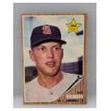 1962 Topps Baseball Ray Washburn  19 1962 Topps Baseball Ray Washburn  19