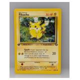 Pokemon 1999 1st Edition Pikachu 60 Pokemon 1999 1st Edition Pikachu 60