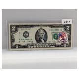 1976 $2 Fed Reserve Note Postal Comm 1976 $2 Fed Reserve Note Postal Comm