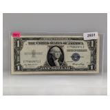1935-E Blue Seal $1 Silver Certificate 1935-E Blue Seal $1 Silver Certificate
