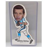 1972 NFLPA Vinyl Stickers Football Johnny Unitas 1972 NFLPA Vinyl Stickers Football Johnny Unitas