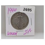1946 90% Silv Walker Half $1 Dollar 1946 90% Silv Walker Half $1 Dollar