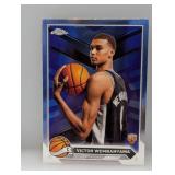 2023-24 Victor Wembanyama Topps Chrome RC #1 2023-24 Victor Wembanyama Topps Chrome RC #1