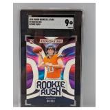 2024 Bo Nix Rookies & Stars Rookie Rush RC SGC 9 2024 Bo Nix Rookies & Stars Rookie Rush RC SGC 9