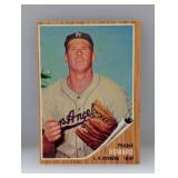 1962 Topps Baseball FRANK HOWARD 1960 NL ROY 175 1962 Topps Baseball FRANK HOWARD 1960 NL ROY 175