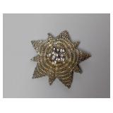 Vtg Starburst Rhinestone Brooch Vtg Starburst Rhinestone Brooch