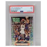 1992 David Robinson Stadium Club Beam Team PSA 7 1992 David Robinson Stadium Club Beam Team PSA 7