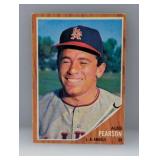 1962 Topps Baseball Albie Pearson RC of the YEAR 1962 Topps Baseball Albie Pearson RC of the YEAR