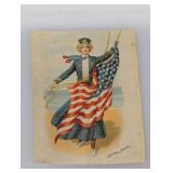 1915 Imperial Tobacco Co US SC14 FLAG GIRLS 1915 Imperial Tobacco Co US SC14 FLAG GIRLS
