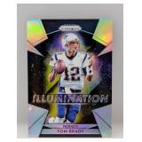 2018 Tom Brady Prizm Illumination Silver Prizm #1 2018 Tom Brady Prizm Illumination Silver Prizm #1