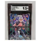 2024 Prizm Green Prizmatic #10 Penix Jr. SGC 9.5 2024 Prizm Green Prizmatic #10 Penix Jr. SGC 9.5