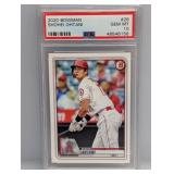 2020 Shohei Ohtani Bowman #26 PSA 10 2020 Shohei Ohtani Bowman #26 PSA 10