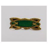 Vtg Art Noveau Revival Enamel & Mixed Metal Vtg Art Noveau Revival Enamel & Mixed Metal