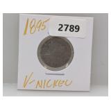 1895 V Nickel 1895 V Nickel