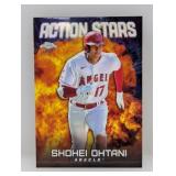 2023 Topps Chrome Shohei Ohtani Action Stars ASC-4 2023 Topps Chrome Shohei Ohtani Action Stars ASC-4