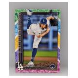 2025 Topps Tyler Glasnow 201 Easter Egg Pastel Var 2025 Topps Tyler Glasnow 201 Easter Egg Pastel Var