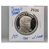 1oz .999 Silver Donald Trump Round 1oz .999 Silver Donald Trump Round