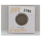1883 V Nickel 1883 V Nickel