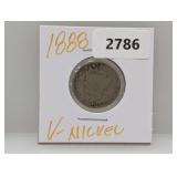 1888 V Nickel 1888 V Nickel
