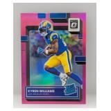 2023 Optic Kyren Williams Pink Rated Rookie #281 2023 Optic Kyren Williams Pink Rated Rookie #281