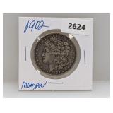 1902 90% Silv Morgan $1 Dollar 1902 90% Silv Morgan $1 Dollar