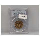 PCGS 2008 SP65 Jackson Mint Error $1 PCGS 2008 SP65 Jackson Mint Error $1