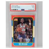 1986 Gus Williams Fleer #124 PSA 7 1986 Gus Williams Fleer #124 PSA 7