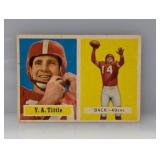 1958 Topps Y.A. Tittle 30 1958 Topps Y.A. Tittle 30