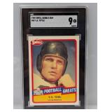 1989 Swell Bubble Gum #42 Y.A. Tittle SGC 9 MT 1989 Swell Bubble Gum #42 Y.A. Tittle SGC 9 MT