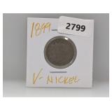 1899 V Nickel 1899 V Nickel