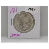 1921 90% Silv Morgan $1 Dollar 1921 90% Silv Morgan $1 Dollar
