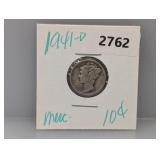 1941-D 90% Silv Mercury Dime 1941-D 90% Silv Mercury Dime