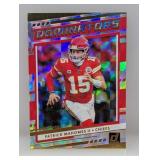 2020 Patrick Mahomes Ii Donruss Dominators 2020 Patrick Mahomes Ii Donruss Dominators