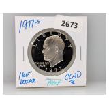 1977-S PF Clad Ike $1 Dollar 1977-S PF Clad Ike $1 Dollar