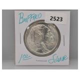 1oz .999 Silver Buffalo Round 1oz .999 Silver Buffalo Round