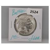 1oz .999 Silver Buffalo Round 1oz .999 Silver Buffalo Round