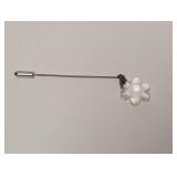 Vtg Inspired Snowflake Stick Pin Vtg Inspired Snowflake Stick Pin