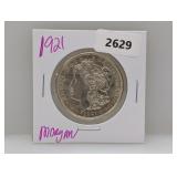 1921 90% Silv Morgan $1 Dollar 1921 90% Silv Morgan $1 Dollar