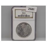NGC 1904-O MS63 90% Silv Morgan $1 Dollar NGC 1904-O MS63 90% Silv Morgan $1 Dollar
