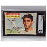 1956 Topps Luis Aparicio RC 292 SGC 5 1956 Topps Luis Aparicio RC 292 SGC 5