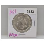1921 90% Silv Morgan $1 Dollar 1921 90% Silv Morgan $1 Dollar