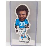 1972 NFLPA Vinyl Stickers Football Ron Johnson 1972 NFLPA Vinyl Stickers Football Ron Johnson