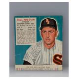 1952 Red Man Tobacco Saul Rogovin Creases/Stain 1952 Red Man Tobacco Saul Rogovin Creases/Stain