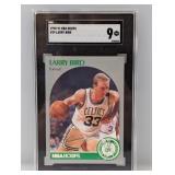 1990-91 NBA Hoops #39 Larry Bird SGC 9 MT 1990-91 NBA Hoops #39 Larry Bird SGC 9 MT